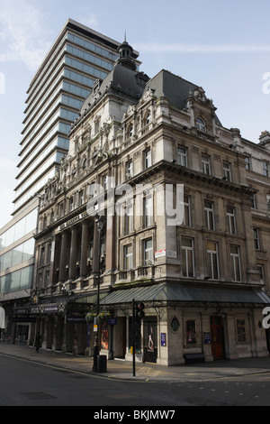 Constructed in 1897, Her Majesty`s Theatre in Haymarket in the heart of the West End of London. Stock Photo